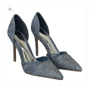 KAYLEEN By Los Angeles Blue Heels with Stiletto Elegance